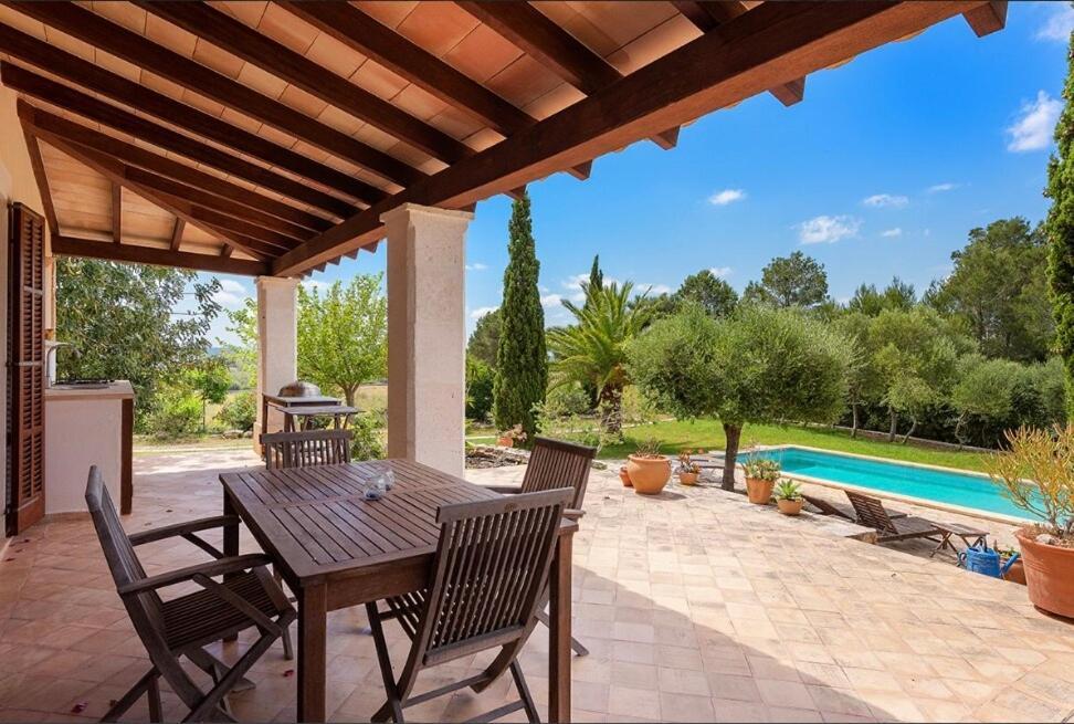 Finca Es Pujol Maria De La Salut Bagian luar foto