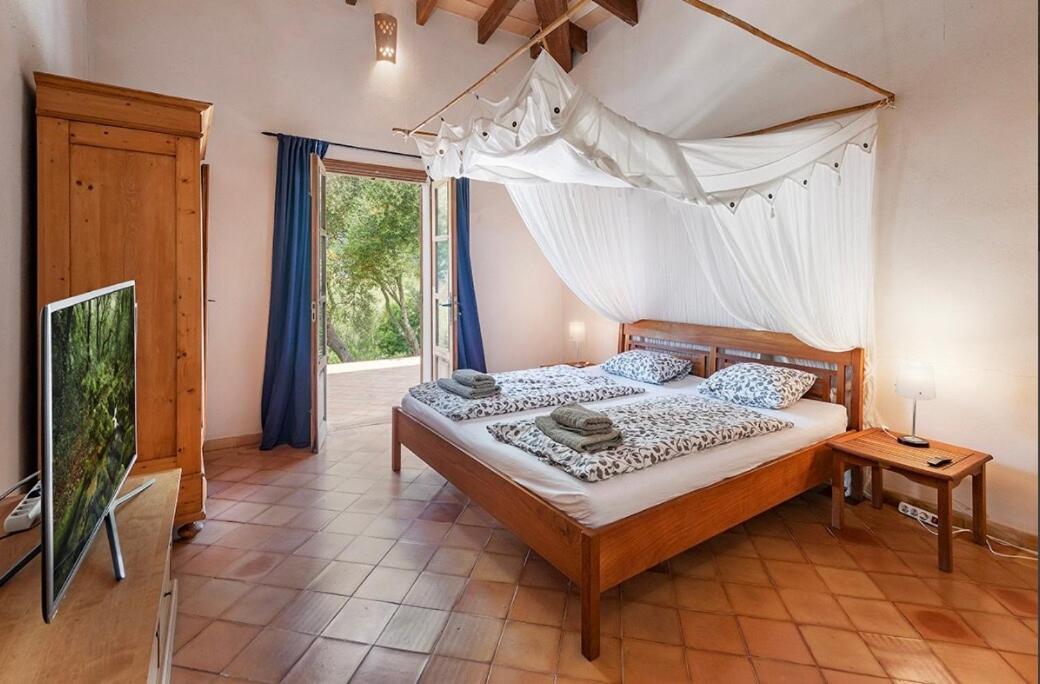 Finca Es Pujol Maria De La Salut Bagian luar foto