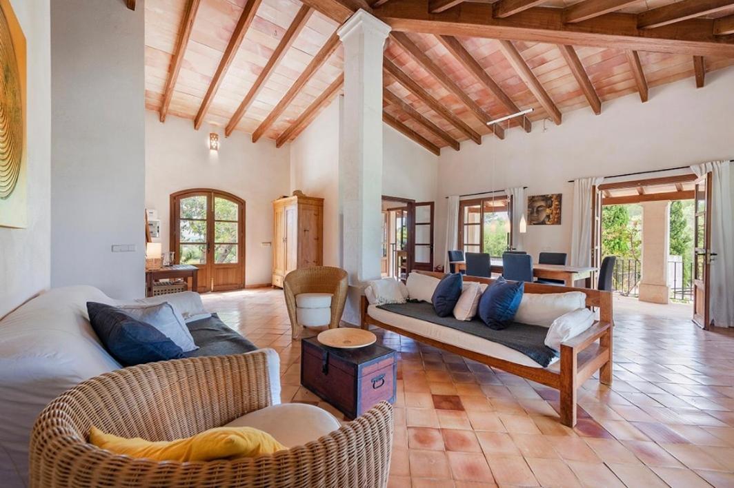 Finca Es Pujol Maria De La Salut Bagian luar foto